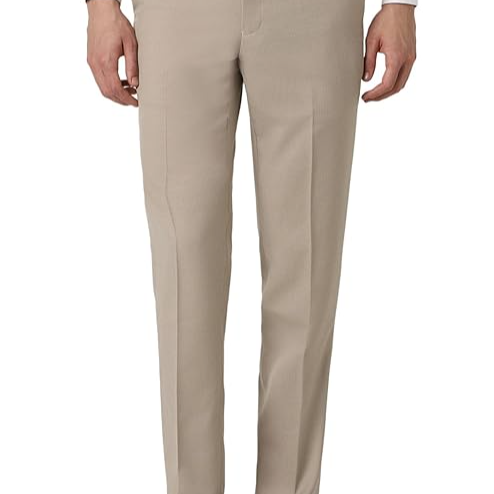 Van Heusen Men's Regular Fit Formal Trouser